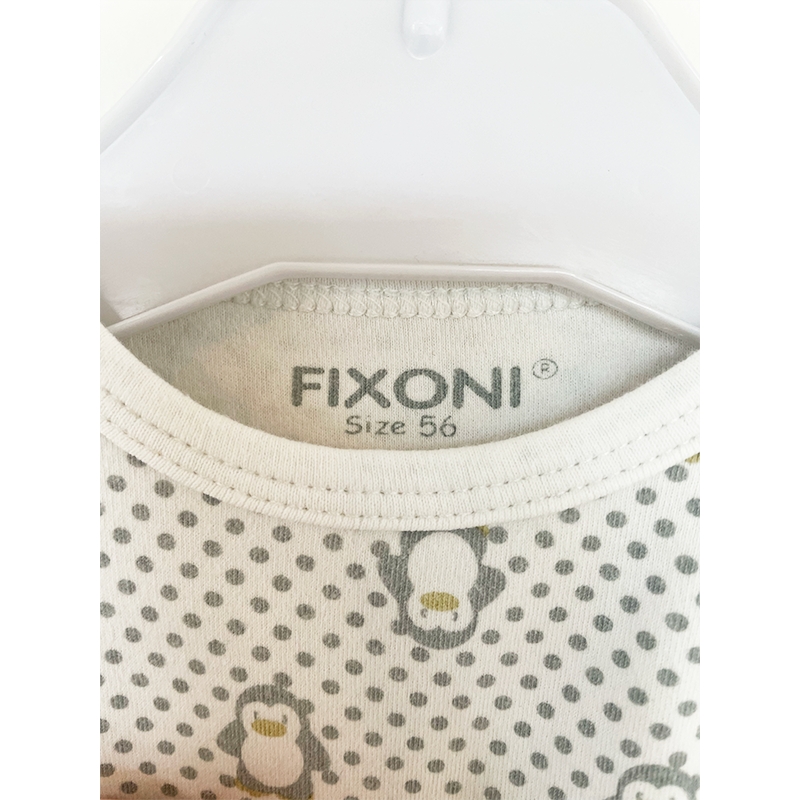 Fixoni langærmet hvid body 56