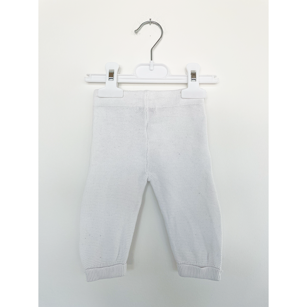 Noppiesbaby hvide strik babybukser str. 56