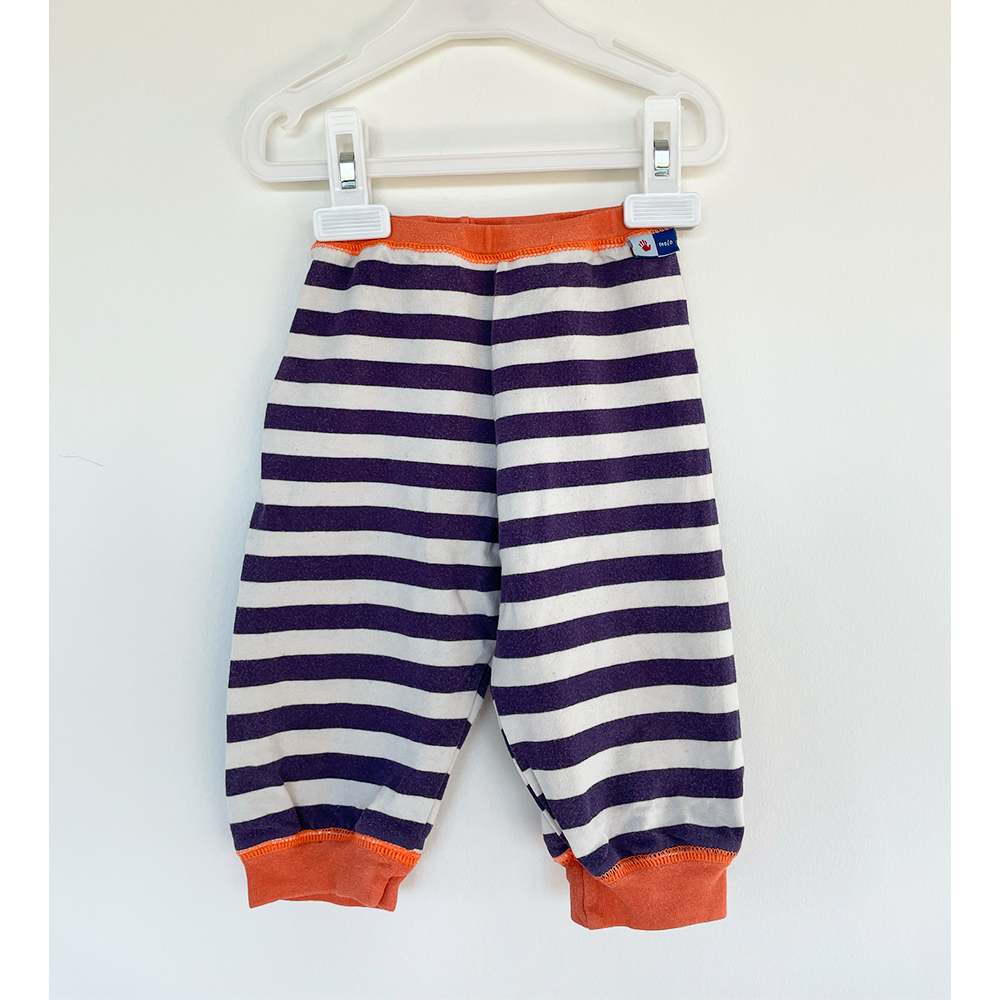 Molo babybukser stribede lilla str. 68