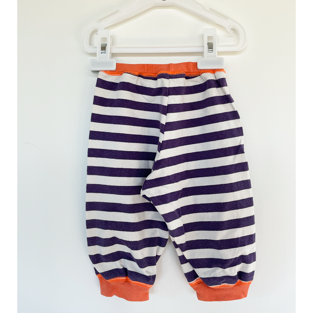 Molo babybukser stribede lilla str. 68