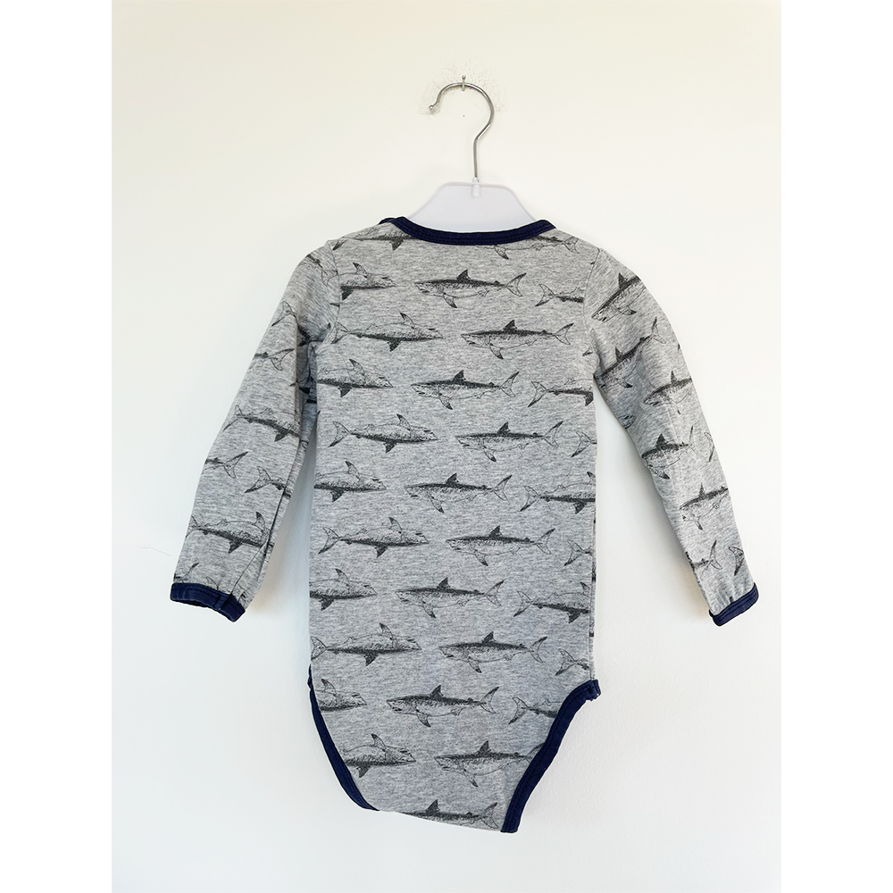 Nordstrand baby langærmet body str. 68