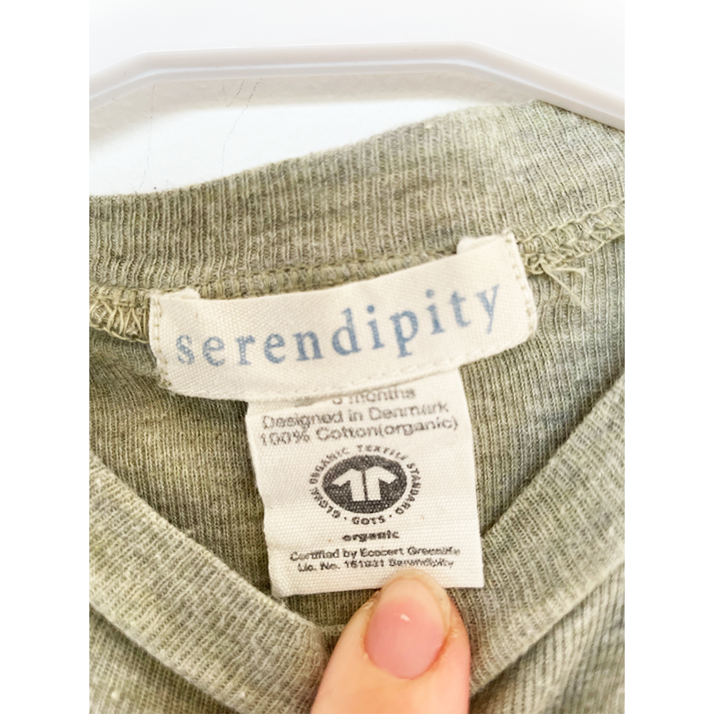 Serendipity kortærmet mintgrøn body str. 62