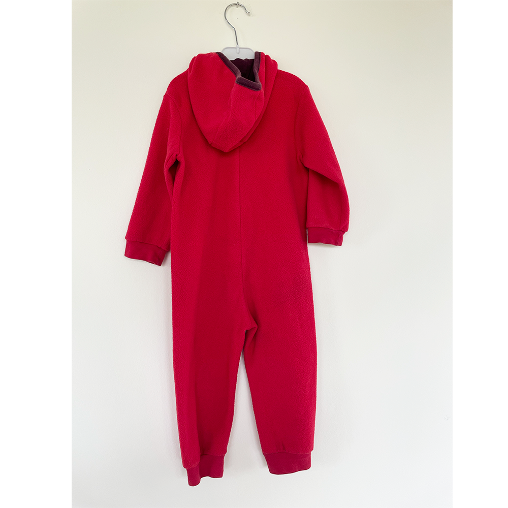 Mads & Mette Rød fleece køredragt til baby str. 86