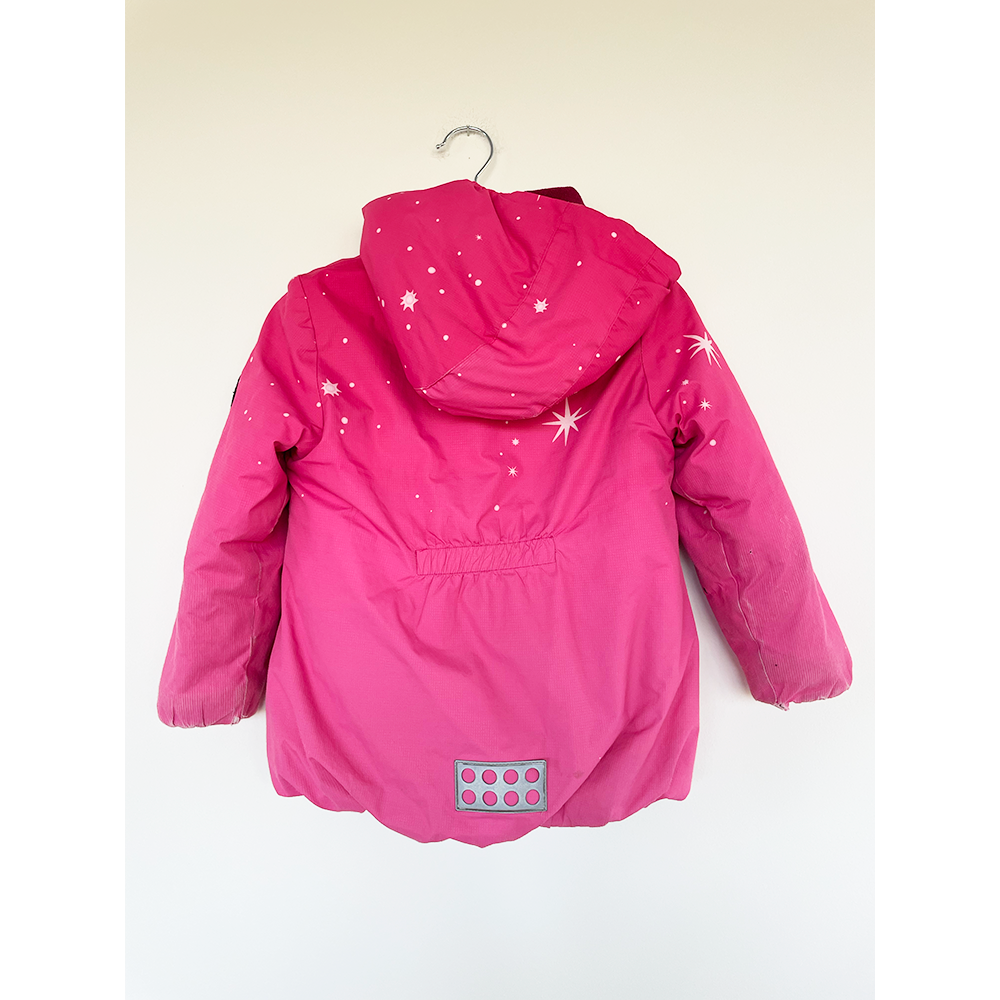 LEGO WEAR pink vinterjakke pige str. 104