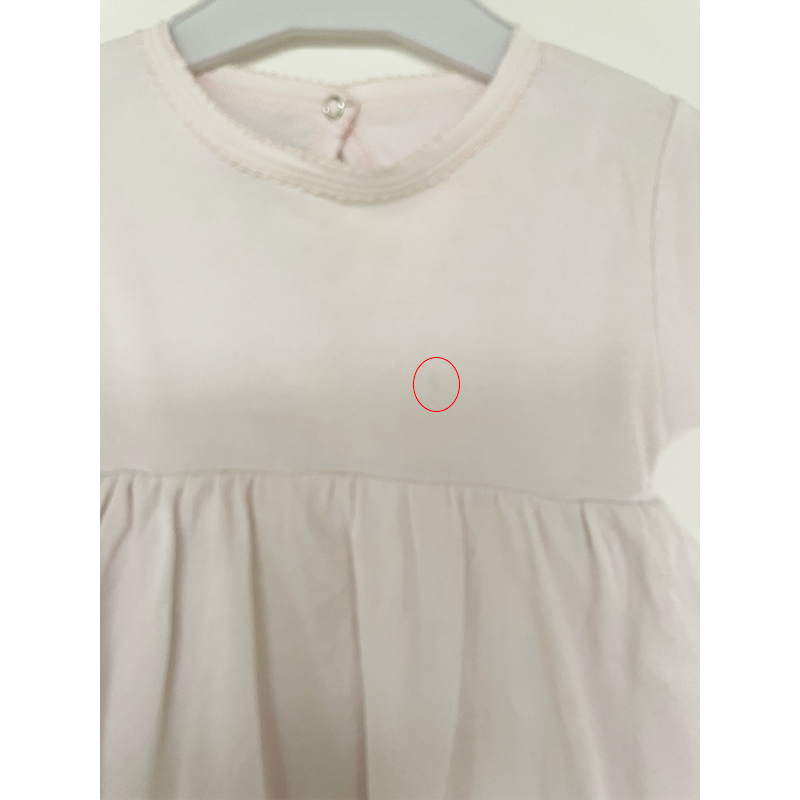 Petit Bateau lyserød sommerkjole body str. 94