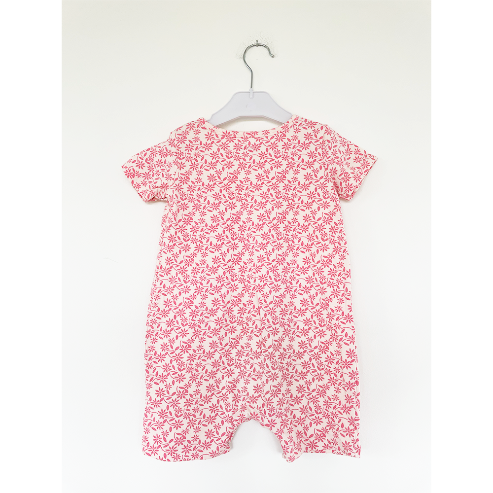 Friends blomstret pink sommerdragt str. 86