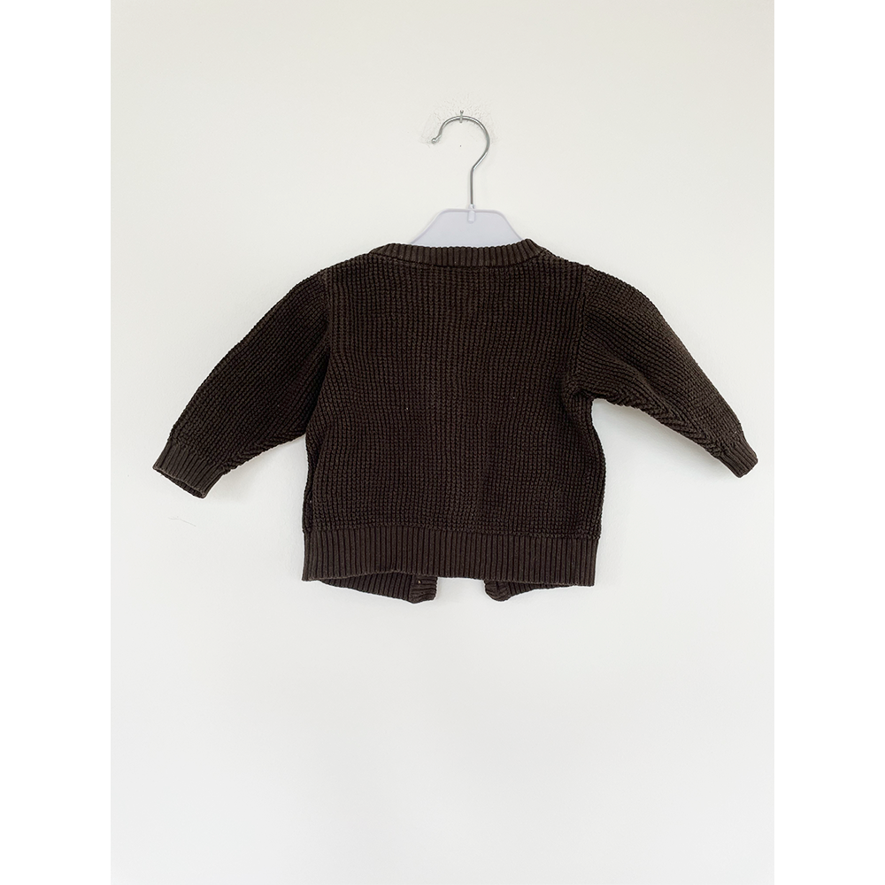 Name it cardigan brun strik str. 62