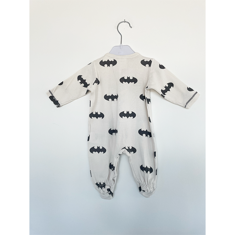 H&M hvid batman natdragt med fødder str. 56