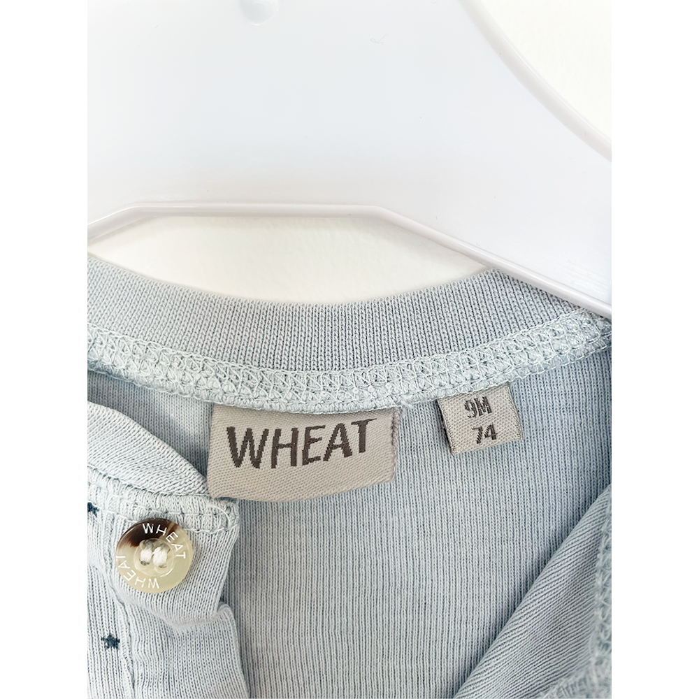 WHEAT kort lyseblå sommerdragt str. 74