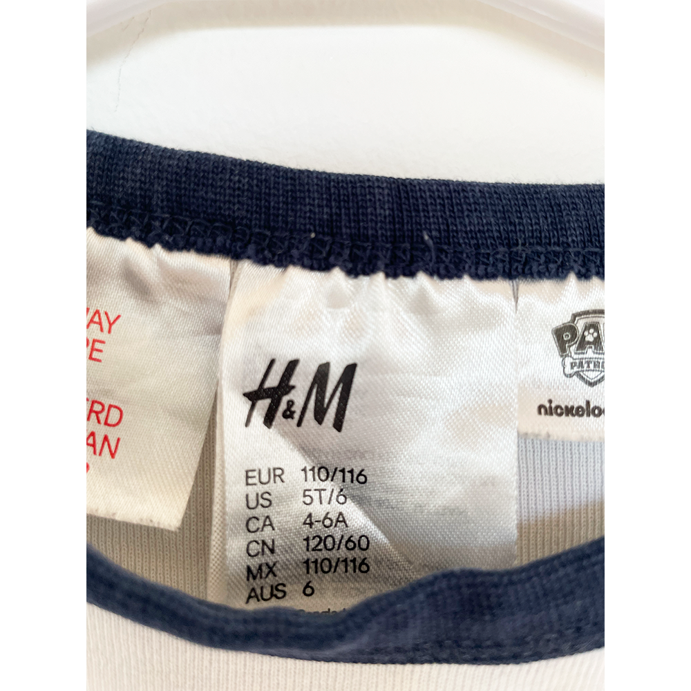H&M t-shirt Paw Patrol str. 110/116