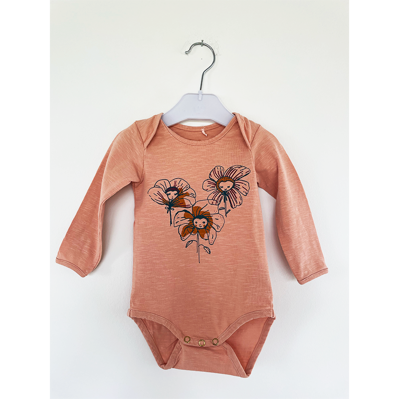 Soft Gallery langærmet body 74 / 80