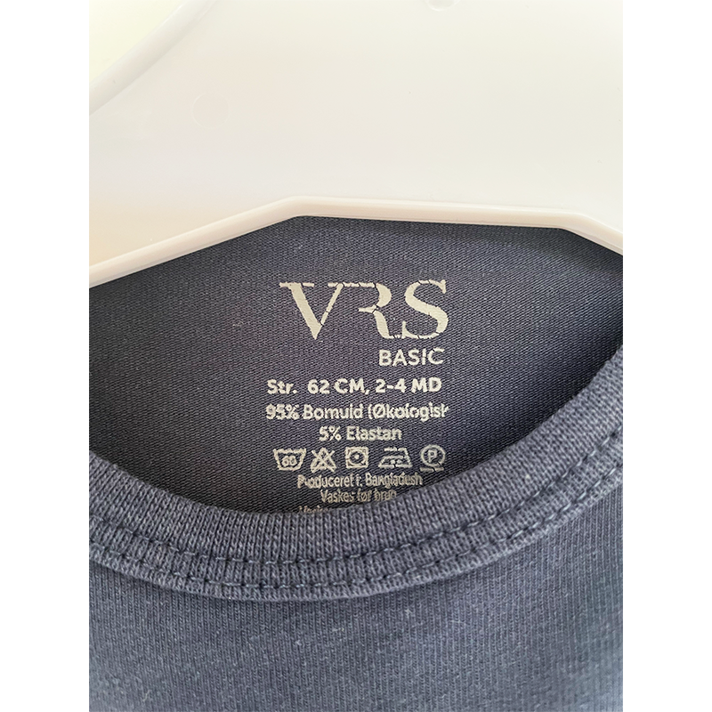 VRS langærmet marineblå body 62