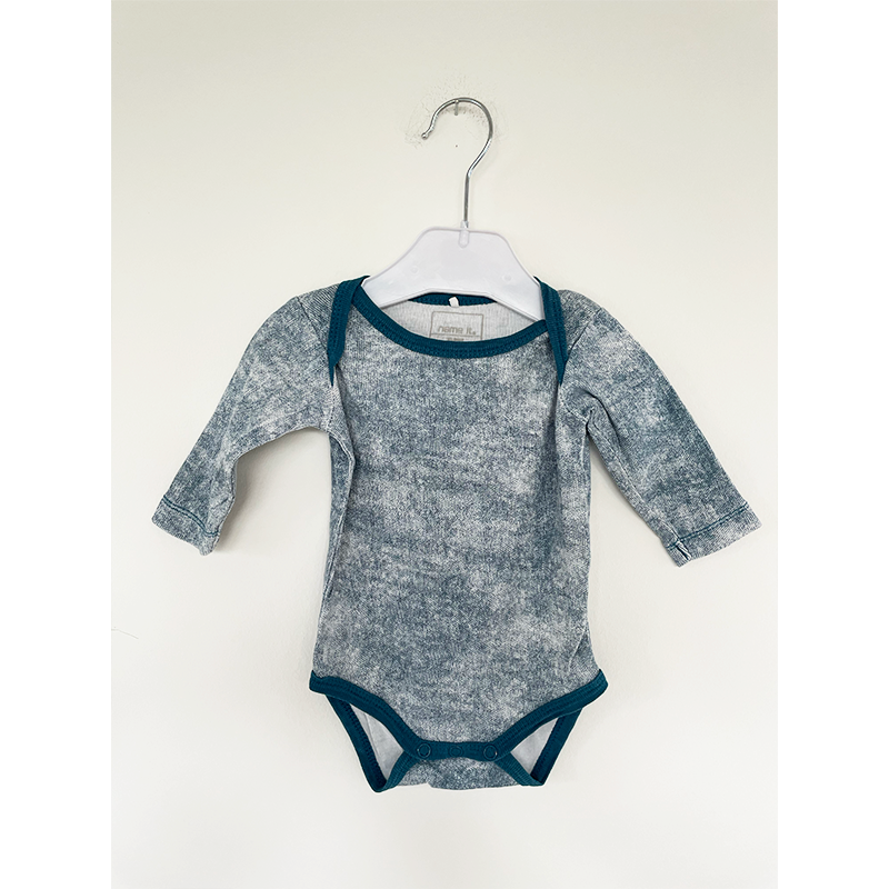 Name it langærmet blå body 56