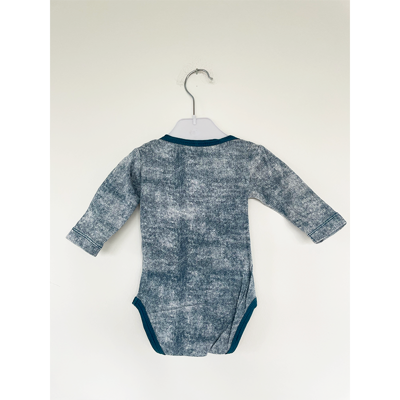 Name it langærmet blå body 56