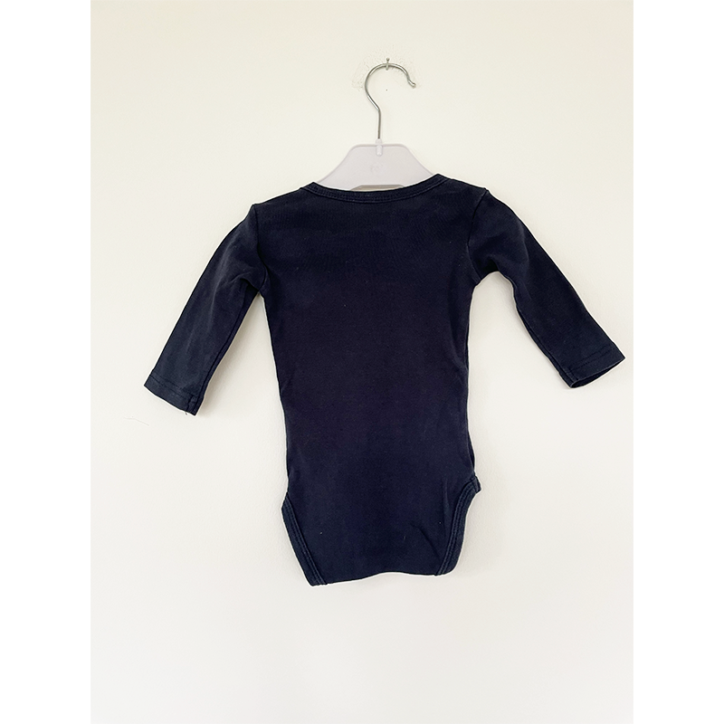 Name it langærmet marineblå body 62