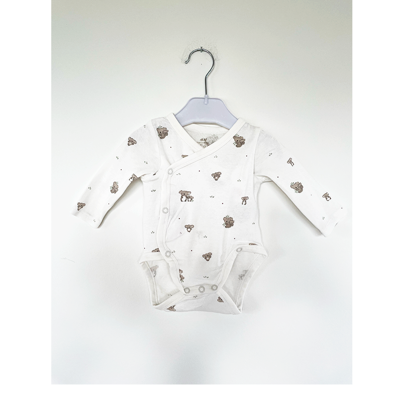 H&M langærmet body med koala 56