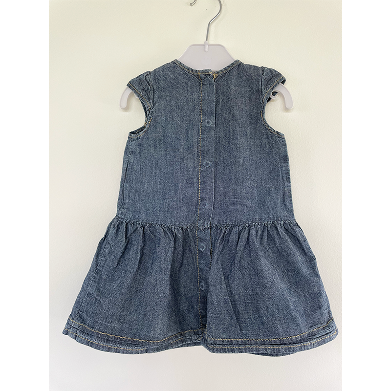 Benetton Baby denim kjole str. 74