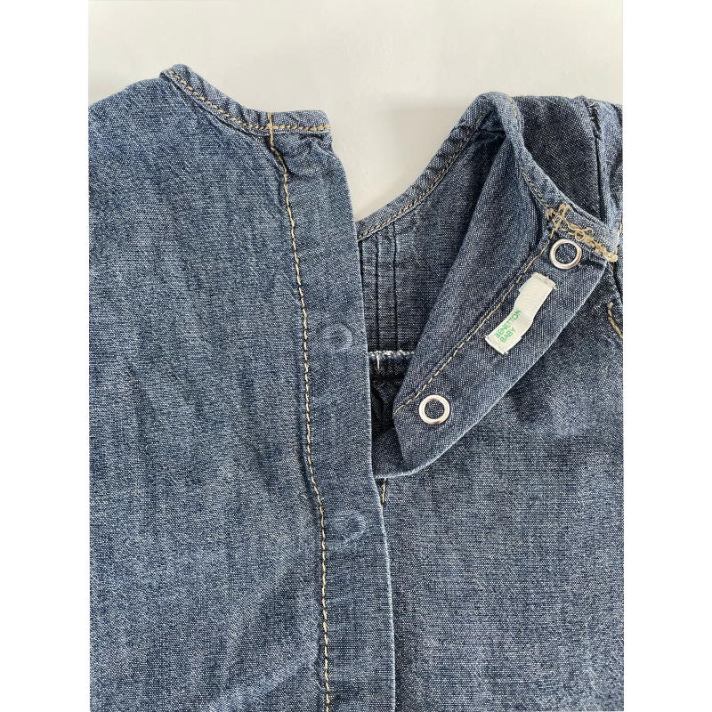 Benetton Baby denim kjole str. 74
