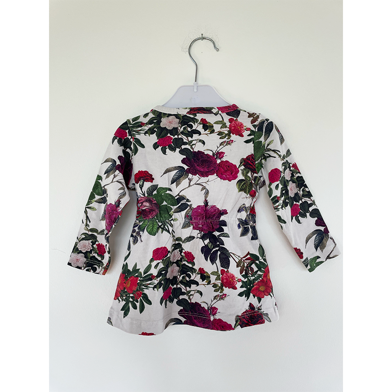 Name it blomstret kjole pige baby str. 68