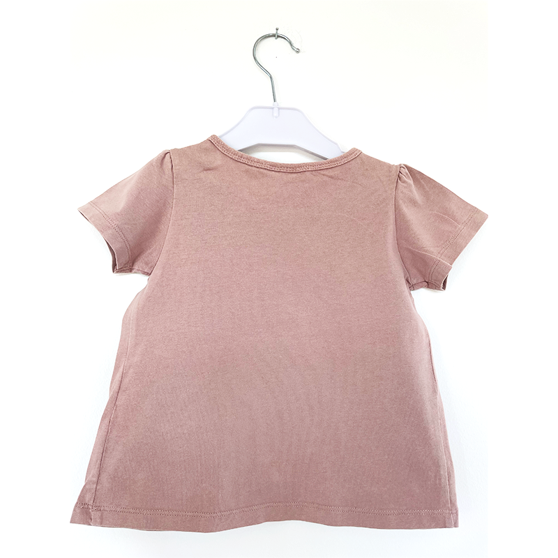 H&M t-shirt lyserød 92