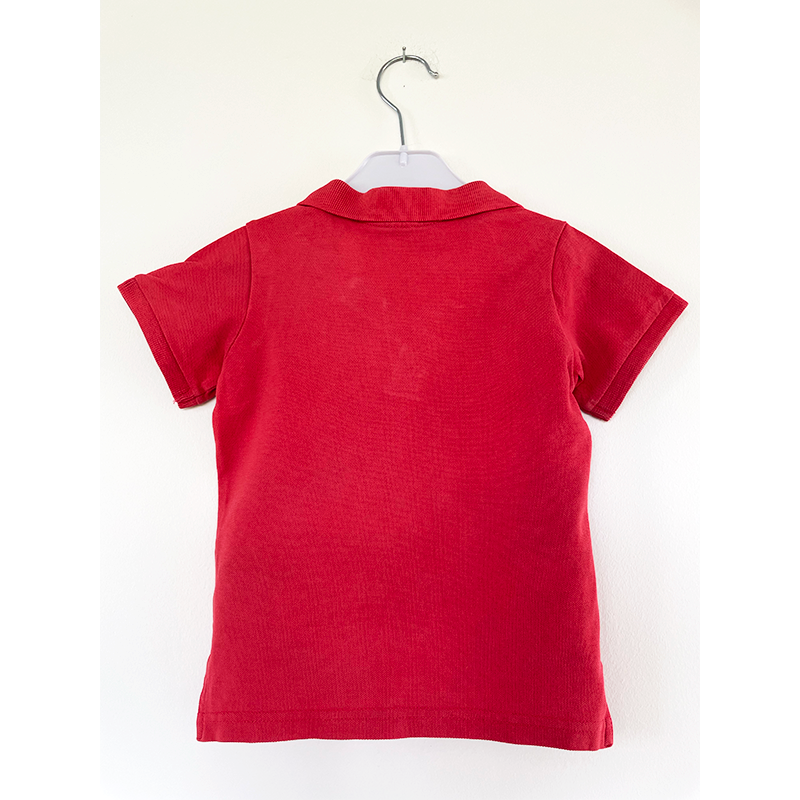 H&M polo t-shirt rød 80