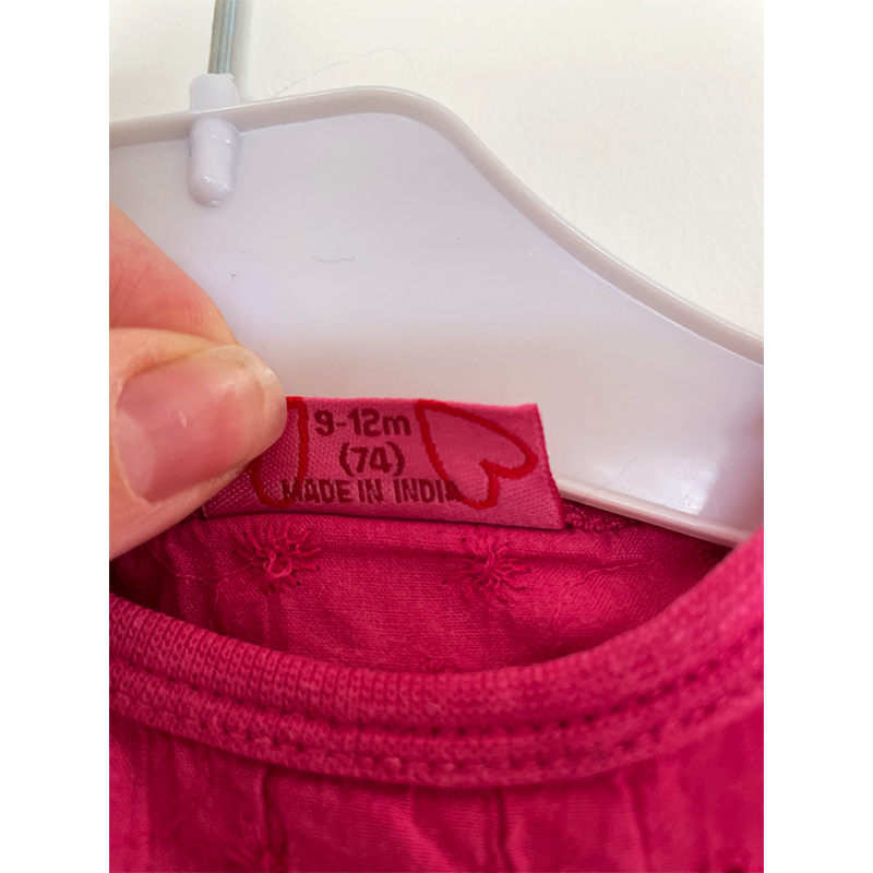Pink Me too t-shirt med blonde 74